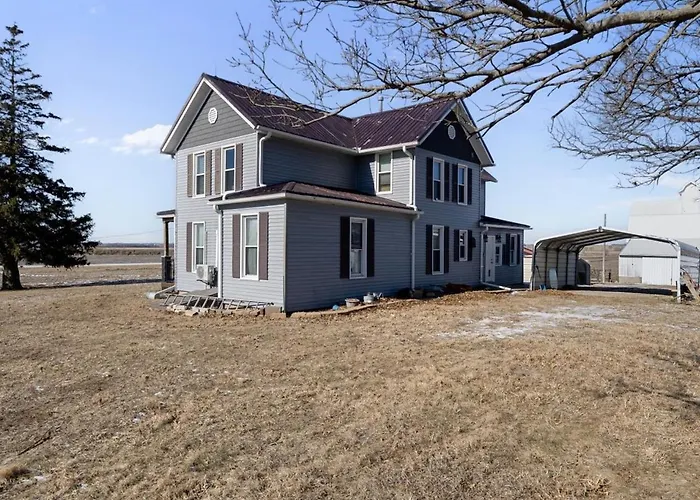 Ferienhaus Pet-friendly Historic 4br In Illinois Lynn Center